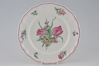 Sell Spode Marlborough (Copeland Spode) Salad/Dessert Plate 2 Tulips. Colours and designs of secondary flowers may vary. 8 5/8"