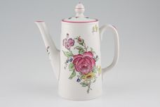 Spode Marlborough (Copeland Spode) Coffee Pot also for hot milk-tall, straight sided 1/2pt thumb 1
