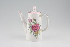 Spode Marlborough (Copeland Spode) Coffee Pot also for hot milk-tall, straight sided 1/2pt thumb 2