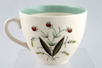 Sell Meakin Hedgerow - Green Teacup Old Style Cream Background 3 3/8" x 2 5/8"