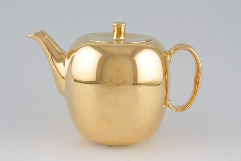Royal Worcester Gold Lustre Teapot 1 3/4pt