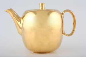 Royal Worcester Gold Lustre Teapot