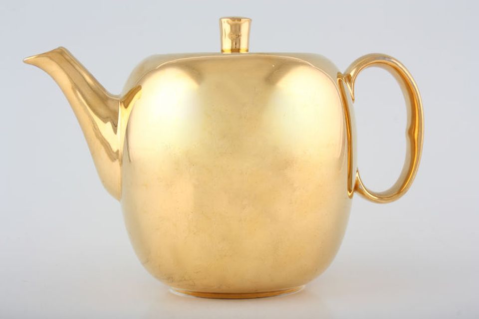 Royal Worcester Gold Lustre Teapot O.T.T 1 1/2pt