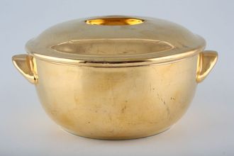 Sell Royal Worcester Gold Lustre Casserole Dish + Lid Round 1pt