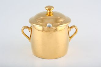 Royal Worcester Gold Lustre Jam Pot + Lid Shape 29 Size 6