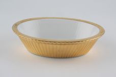 Royal Worcester Gold Lustre - Fluted Vegetable Dish (Open) Shape 43. Size 5 7 1/4" thumb 1
