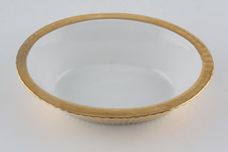 Royal Worcester Gold Lustre - Fluted Vegetable Dish (Open) Shape 43. Size 5 7 1/4" thumb 2