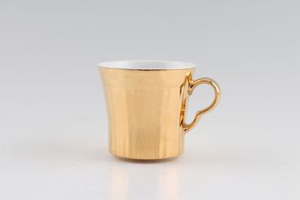 Sell Royal Worcester Gold Lustre - Fluted Coffee Cup 2 5/8" x 2 5/8"