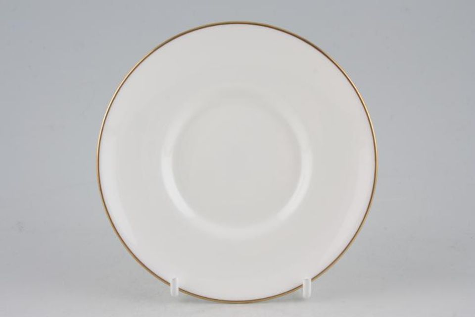 Royal Worcester Strathmore - White - Plain Coffee Saucer 4 7/8"