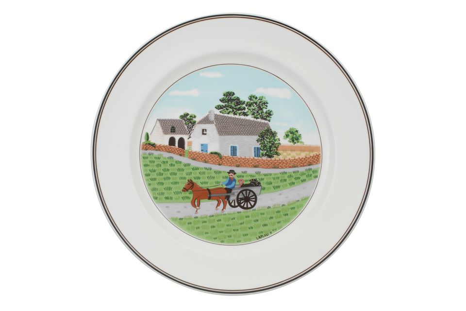 Villeroy & Boch Design Naif Dinner Plate Laplau 1 (Farmer) 10 1/2"