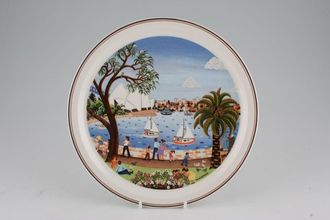 Villeroy & Boch Design Naif Picture / Wall Plate Scenes of Australia- No.1 - Sydney Harbour 9 1/4"