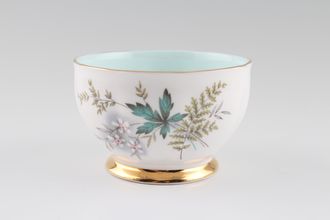 Sell Queen Anne Louise - Green - Gold Edge Sugar Bowl - Open (Tea) 4 1/4"