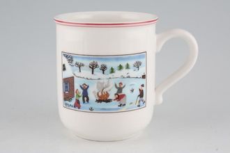 Sell Villeroy & Boch Naif Christmas Mug Bonfire 3 1/8" x 3 1/2"