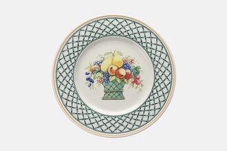Villeroy & Boch Basket Salad/Dessert Plate With centre pattern 8 1/2"
