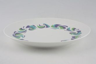 Royal Worcester Rio - Green + Purple + Turquoise Cake Plate Round