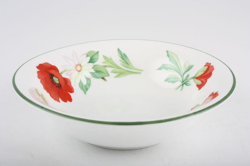Royal Worcester Poppies Soup / Cereal Bowl 6 5/8"