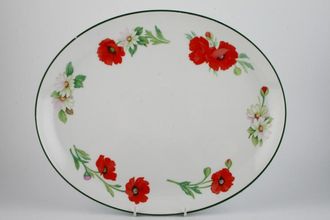 Sell Royal Worcester Poppies Oval Platter 15"