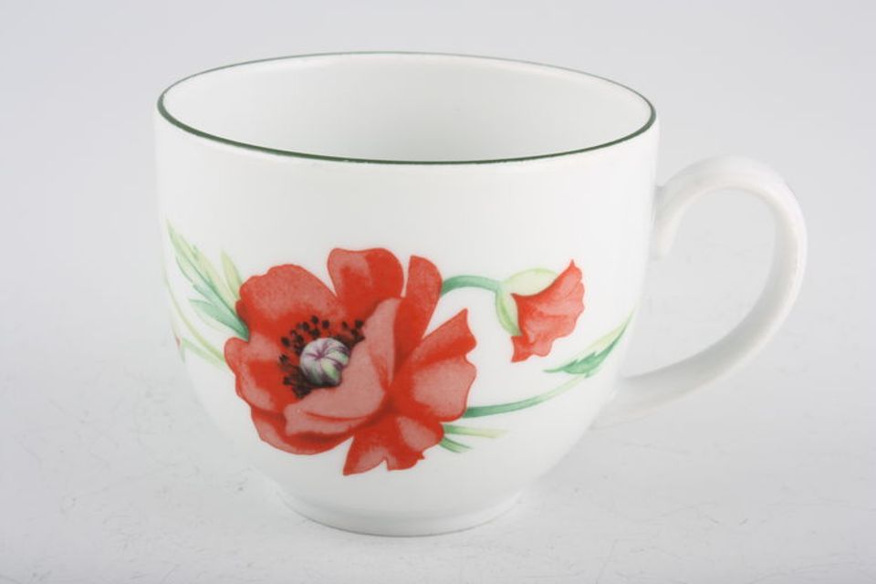 Royal Worcester Poppies Teacup 3 3/8" x 2 3/4"