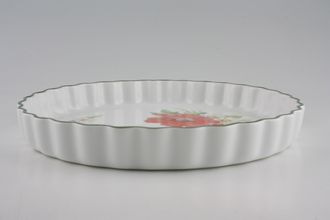 Sell Royal Worcester Poppies Flan Dish 10 1/2"
