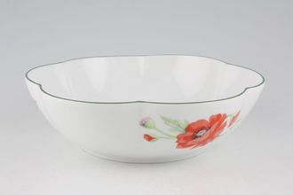 Sell Royal Worcester Poppies Serving Bowl Fluted 8 1/2"