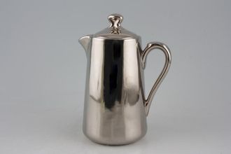 Royal Worcester Silver Lustre - Smooth Hot Water Jug 1pt