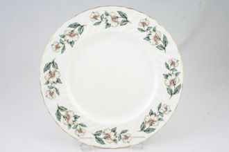 Crown Staffordshire Christmas Roses - Wavy Edge Dinner Plate 10 1/2"
