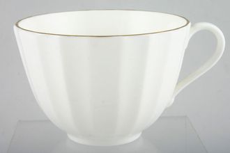 Royal Worcester Strathmore - White - Fluted Teacup 3 1/2" x 2 1/2"