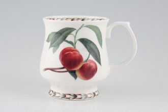 Sell Queens Hookers Fruit Mug English Peach - Craftsman Shape 3 1/8" x 3 1/2"