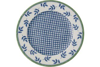 Sell Villeroy & Boch Switch 3 Salad/Dessert Plate Castell - Leaves Around Rim, Chequered Centre 8 1/4"