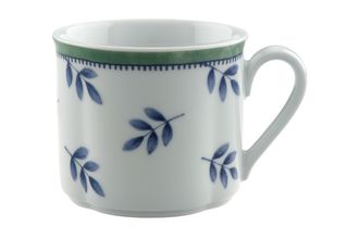 Villeroy & Boch Switch 3 Tea/Coffee Cup Leaves Pattern, Bevellled Edges, Straight Sided 3" x 2 5/8"