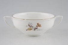 Royal Worcester Golden Harvest - White Soup Cup fluted edge 5 3/4" x 2" thumb 1