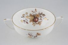 Royal Worcester Golden Harvest - White Soup Cup fluted edge 5 3/4" x 2" thumb 2