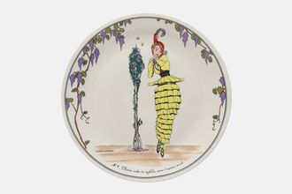 Villeroy & Boch Design 1900 Dinner Plate No.1 Petite robe de taffetas pour l'apres-midi 10 1/4"
