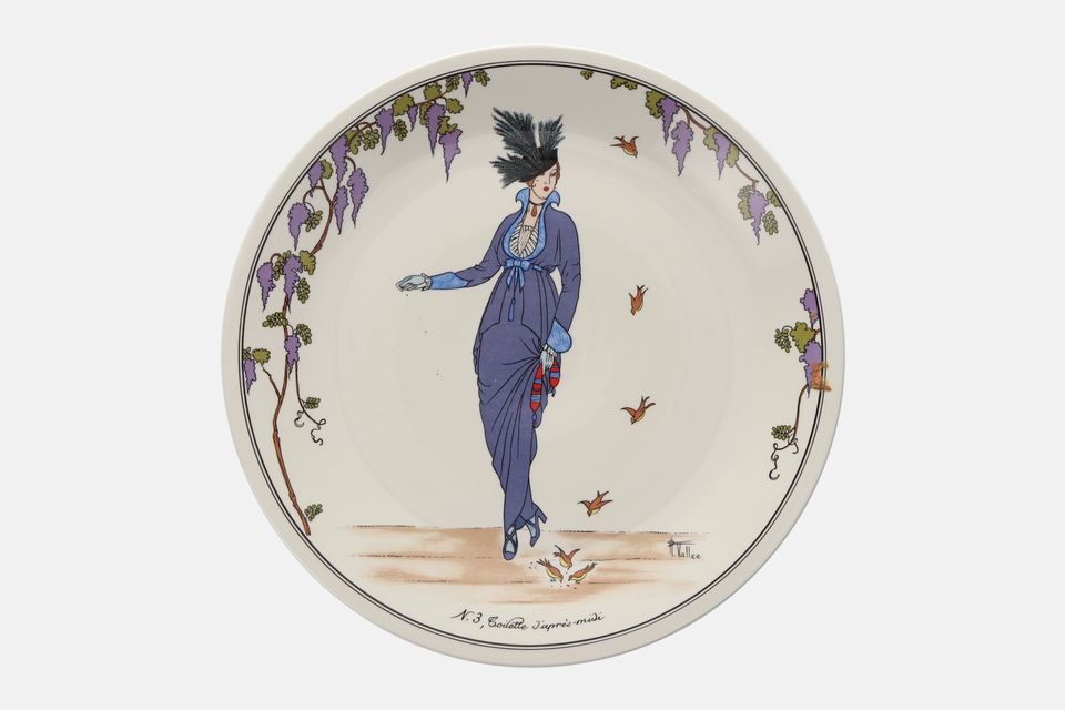Villeroy & Boch Design 1900 Dinner Plate No.3 Coilette l'apre-midi 10 1/4"
