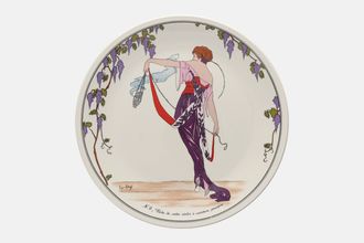 Sell Villeroy & Boch Design 1900 Dinner Plate No.6 Robe de satin violet a ceinture pourpre 10 1/4"