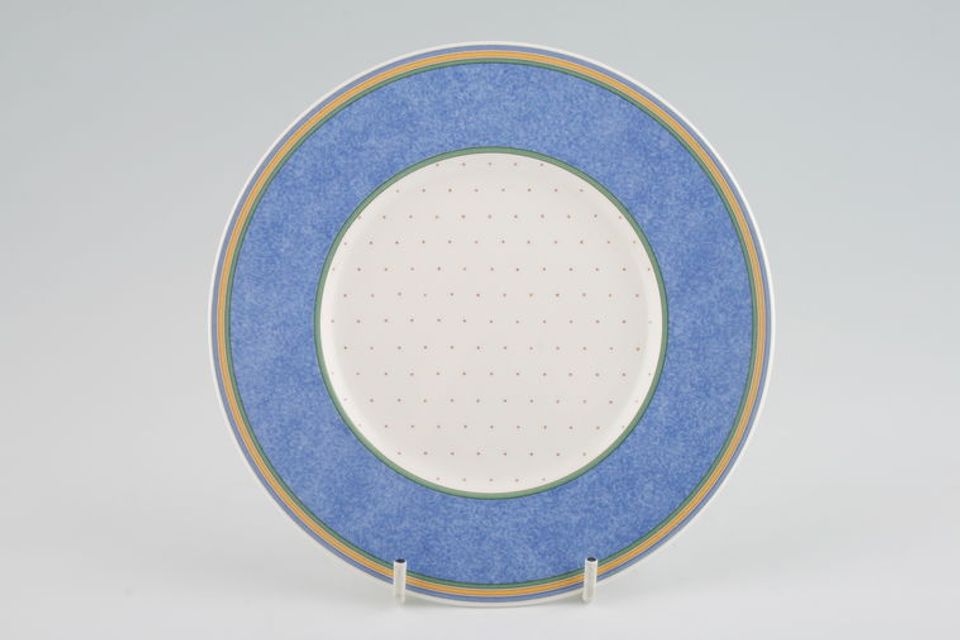 Villeroy & Boch Julie Tea / Side Plate Blue Rim 7"