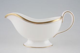 Royal Worcester Viceroy - Gold Sauce Boat Rounded handle