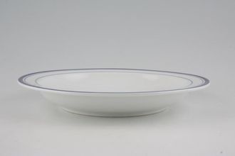 Sell Habitat Bistro - Blue and White Rimmed Bowl 8 3/4"