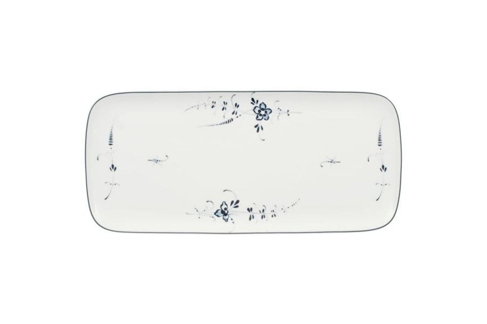 Villeroy & Boch Old Luxembourg Sandwich Tray Newer Style - Smooth 13 1/2" x 6 1/8"
