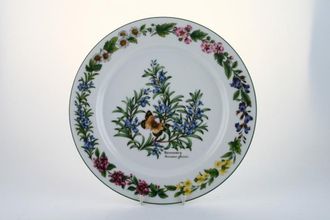 Royal Worcester Worcester Herbs Dinner Plate Pattern in Centre, Made in England 10 1/8"