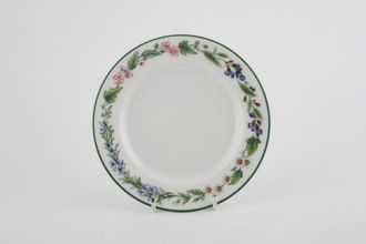 Royal Worcester Worcester Herbs Tea / Side Plate No pattern in centre 6 3/4"
