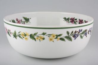 Sell Royal Worcester Worcester Herbs Serving Bowl Deep, Pattern Inside And Out 10"