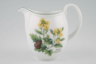 Royal Worcester Worcester Herbs Milk Jug Black Mustard, Rosemary - Some Items Made Abroad 1/2pt
