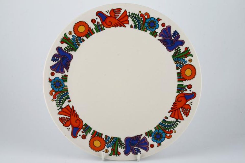 Villeroy & Boch Acapulco Breakfast / Lunch Plate rim pattern 9 1/2"