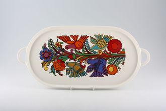 Sell Villeroy & Boch Acapulco Serving Tray Oval Platter, 2 handles. Length is tray size excluding handles. 14 1/8"