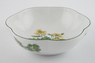 Royal Worcester Worcester Herbs Serving Dish Round, scalloped 6 1/2"