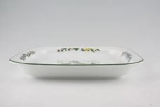 Royal Worcester Worcester Herbs Serving Dish Square, Shallow Herbs may vary 11 1/8" thumb 2