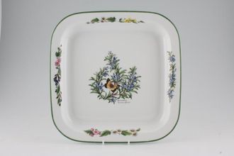 Sell Royal Worcester Worcester Herbs Serving Dish Square, Shallow Herbs may vary 11 1/8"