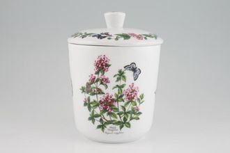 Sell Royal Worcester Worcester Herbs Storage Jar + Lid Sloping sides 5" x 5"