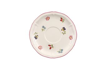 Sell Villeroy & Boch Petite Fleur Soup Cup Saucer can be used as breakfast saucers 6 3/4"
